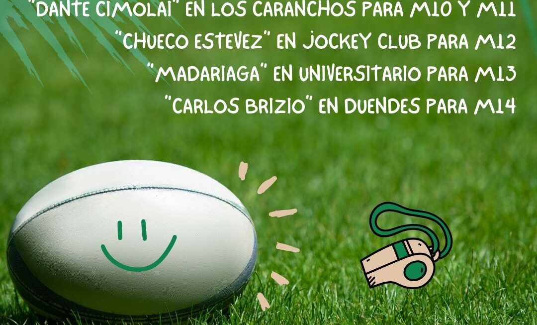 Rosario, capital nacional del rugby infantil: agenda completa de los encuentros