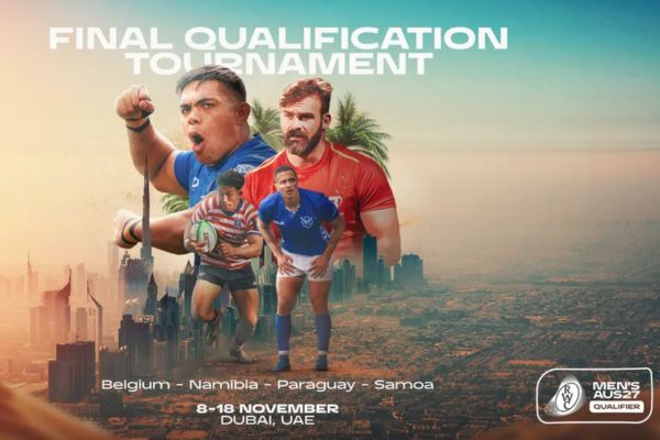 Cuatro equipos confirmados para el Torneo de Clasificación Final de la RWC 2027, al anunciarse el calendario de partidos y los oficiales de partido