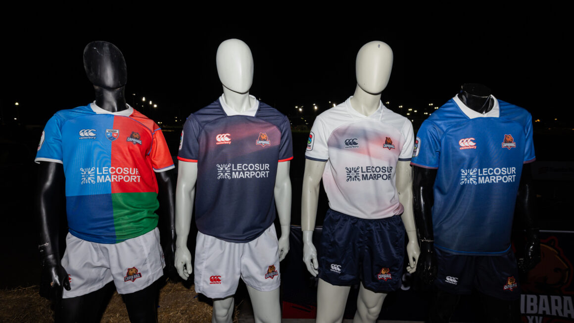 Capibaras XV presentó sus camisetas: con gran presencia de jugadores, ex Pumas y autoridades, la franquicia del Litoral mostró sus cuatro diseños