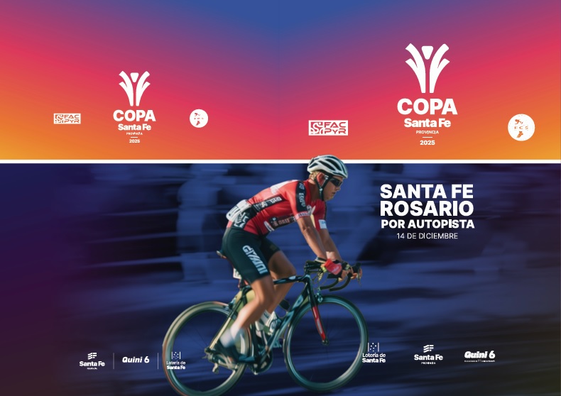 Copa Santa Fe 2025: la histórica carrera de ciclismo vuelve a unir Santa Fe y Rosario