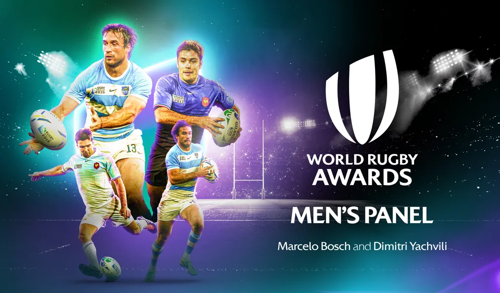 Dimitri Yachvili y Marcelo Bosch se unen al prestigio panel de los World Rugby Awards masculinos