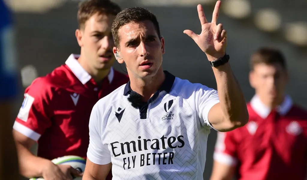 Presencia rosarina en el plano internacional: Damián Schneider será el árbitro con más partidos en la World Rugby Nations Cup 2026
