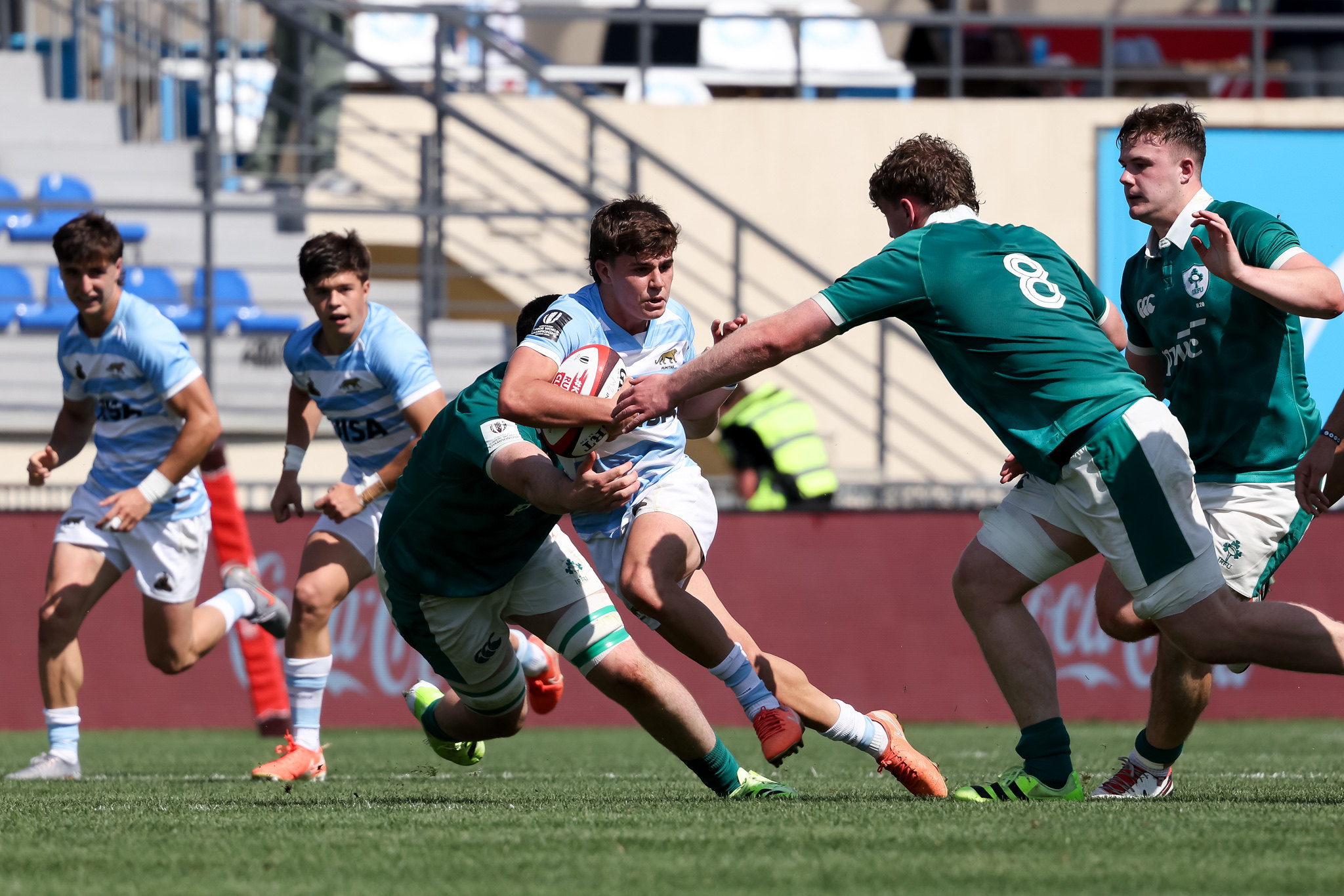 Mundial M20: ¡Nuevo festival de tries! Los Pumitas golearon a Irlanda y sueñan con las semifinales