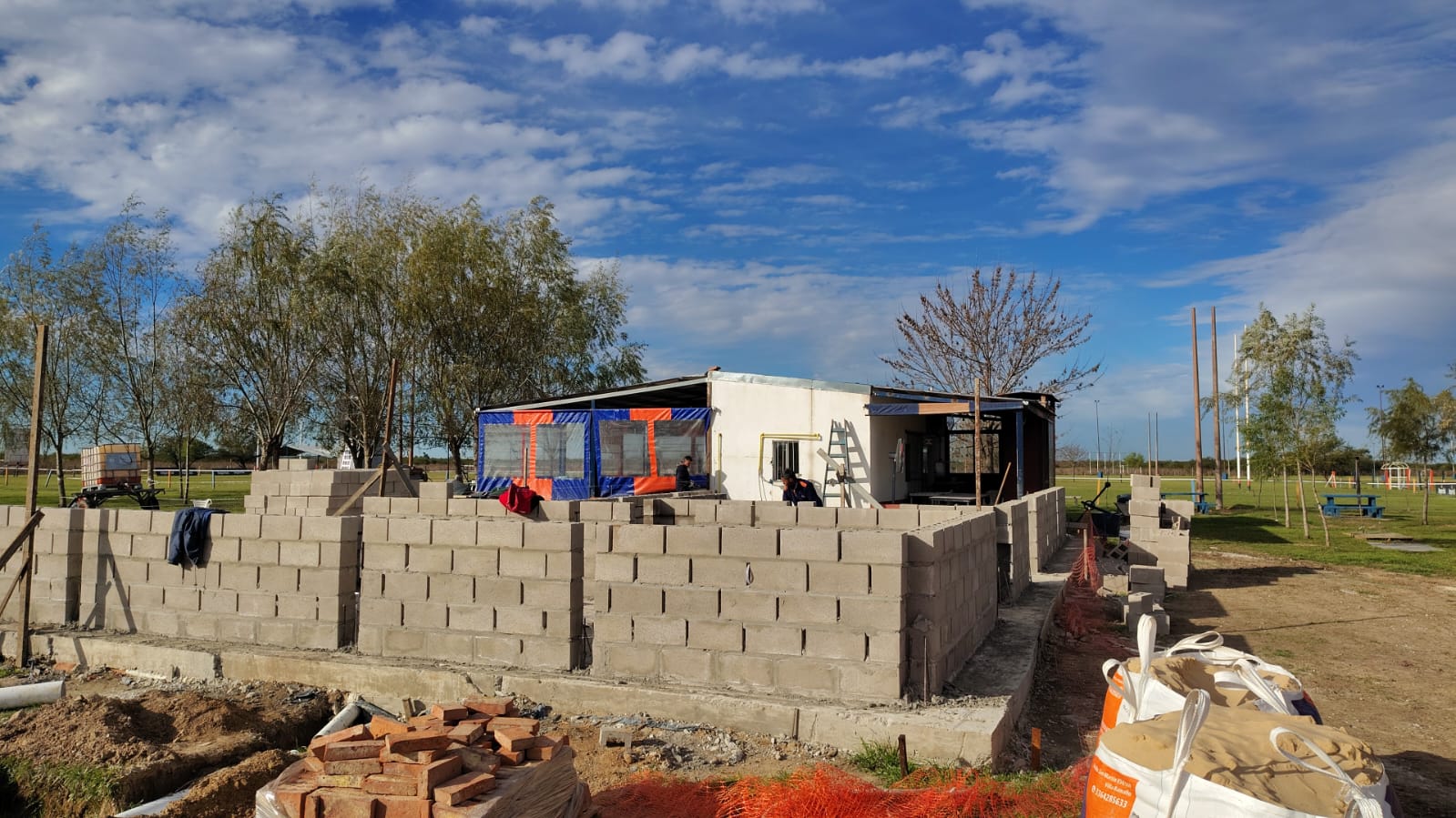 Infraestructura histórica: Regatas San Nicolás avanza a paso firme con sus obras en la Isla