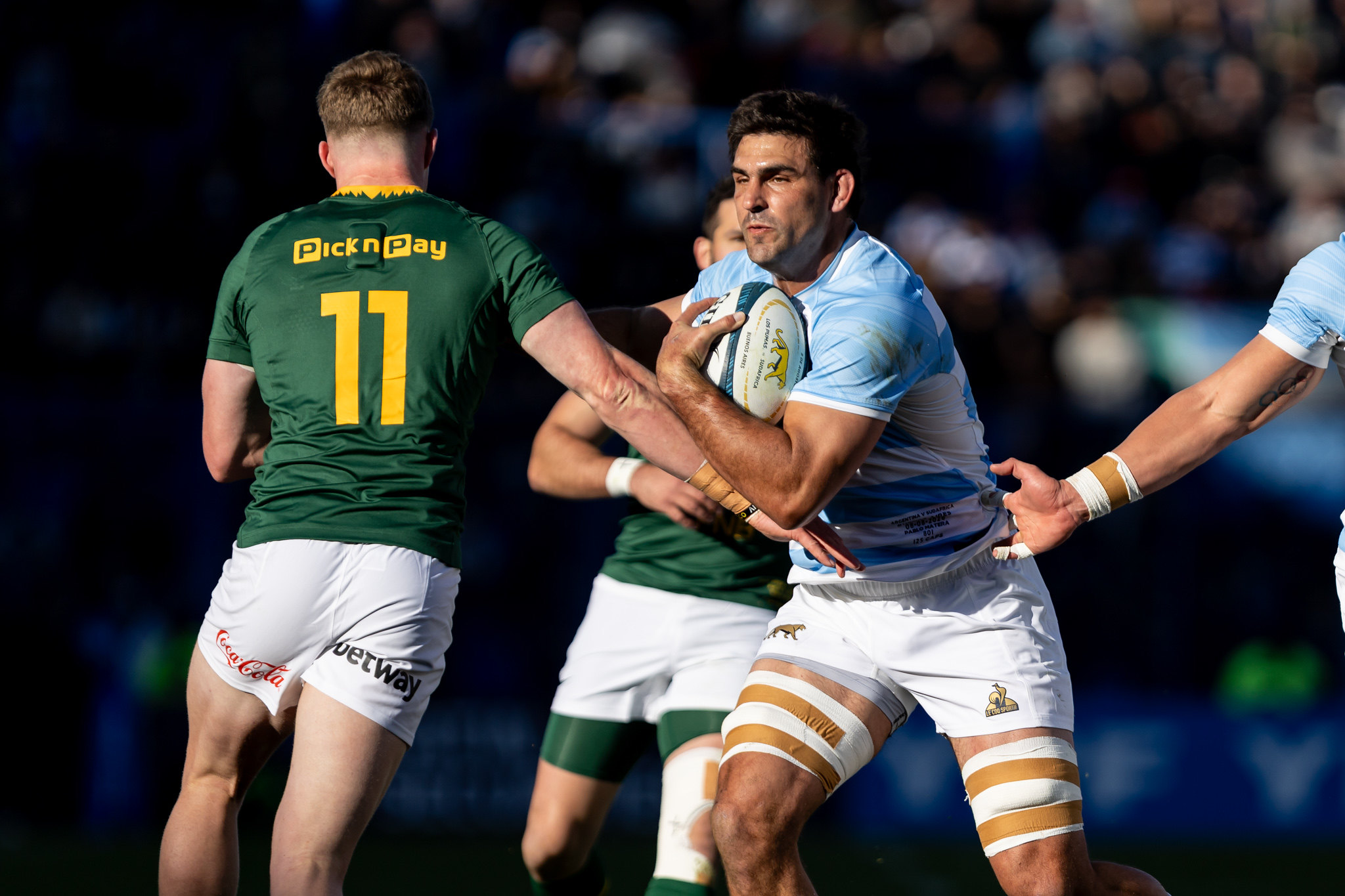 Los Pumas cayeron ante Sudáfrica en Vélez en un ajustado test match marcado por el recambio y cuatro debuts