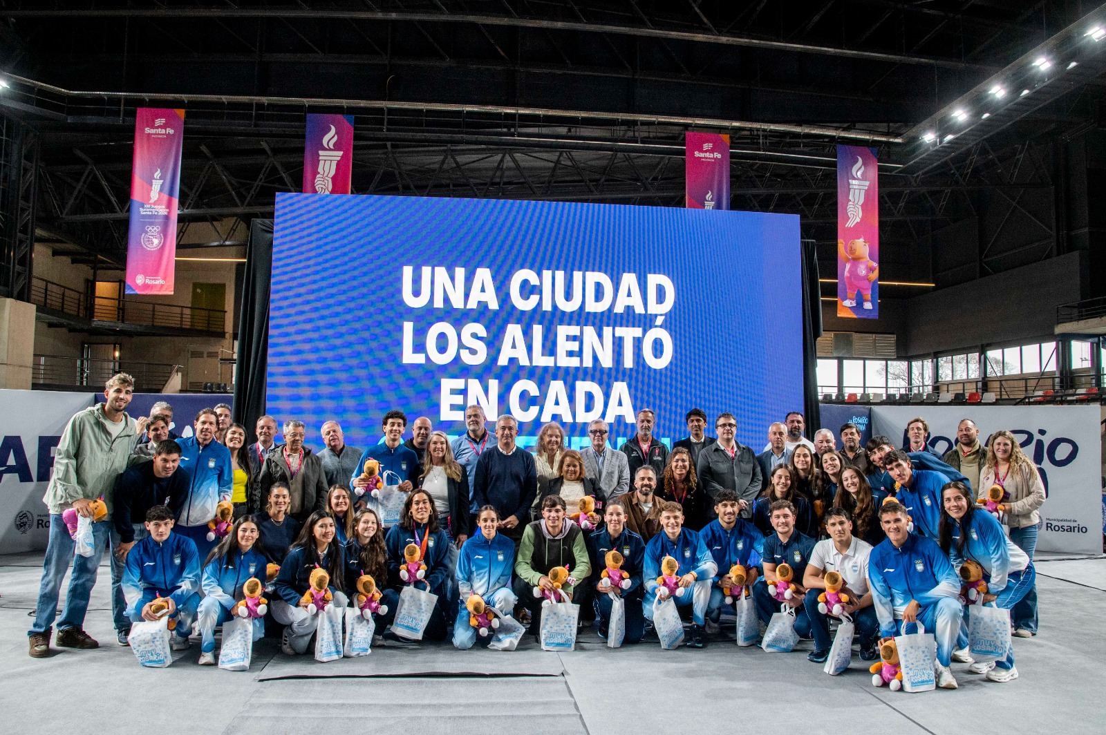 Rosario reconoció a sus deportistas: el gran orgullo de la ciudad en los Juegos Suramericanos Santa Fe 2026