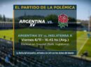 Conflicto por Argentina XV: La polémica fecha del cruce con Inglaterra A y el enojo del rugby del Interior